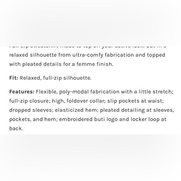 FP Movement by Free People Cream Bomber Jacket - Picture 9 of 9